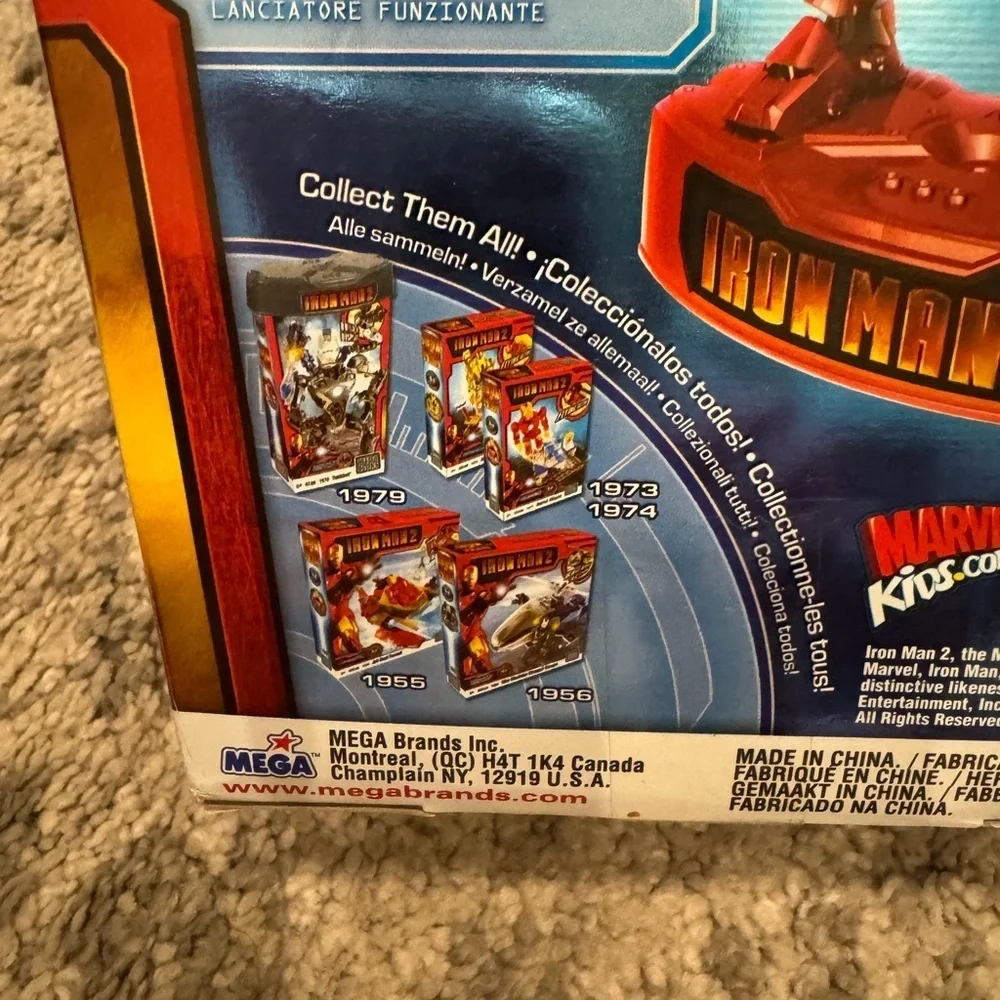 Mega Bloks Iton Man 2 1977 Mark VI Techbot
